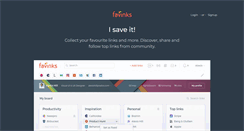 Desktop Screenshot of favinks.com
